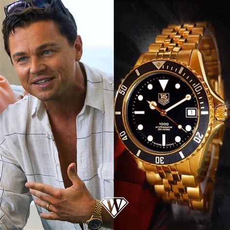 tag heuer leonardo dicaprio